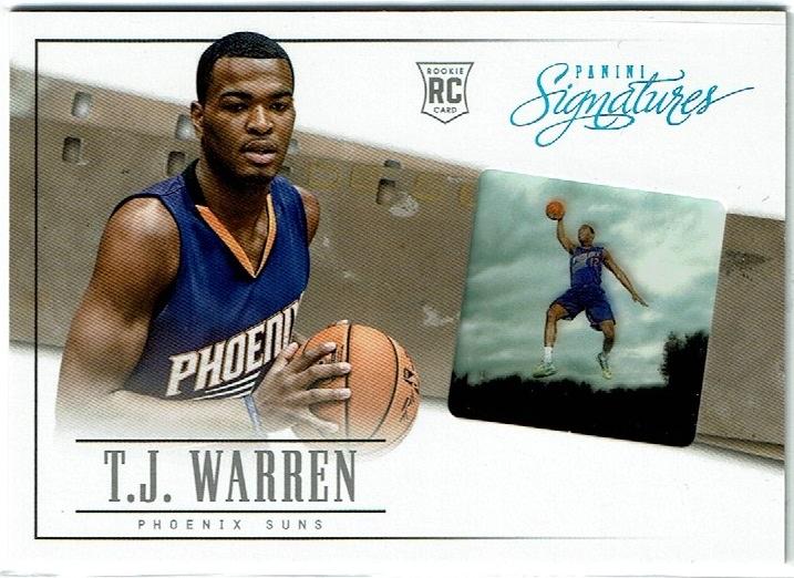 NBA T.J. WARREN 2013-14 Panini Intrigue BASKETBALL SUNS '14 Draft X-Change No. 14 T・J・ウォーレン