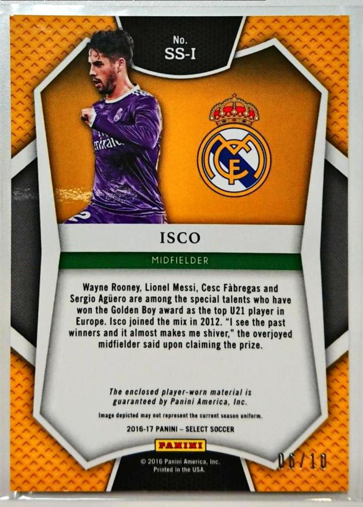 ミントモール / MINT 福岡店 / 2016-17 PANINI SELECT Isco Patch Card