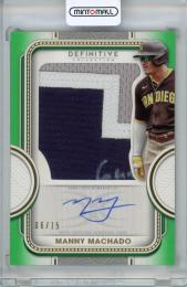 2022 TOPPS Definitive Collection Manny Machado Base 