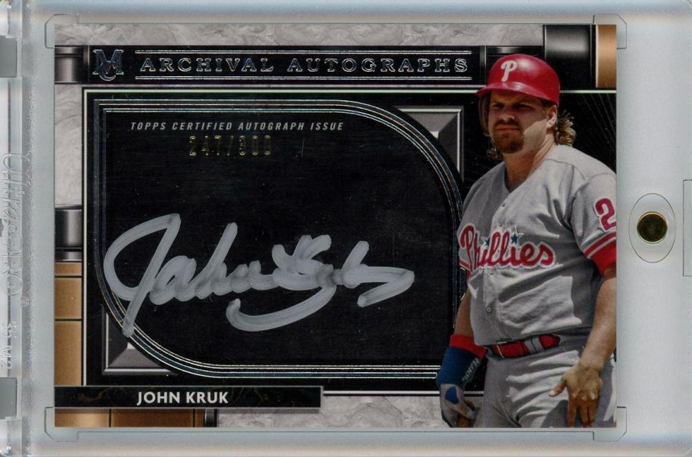 ミントモール / MINT 千葉店 / 2021 Topps Museum Collection John Kruk Archival