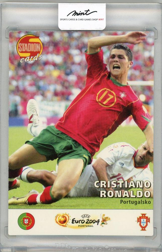 クリスチャーノ ロナウド 2004 PANINI UEFA EURO CRISTIANO RONALDO-