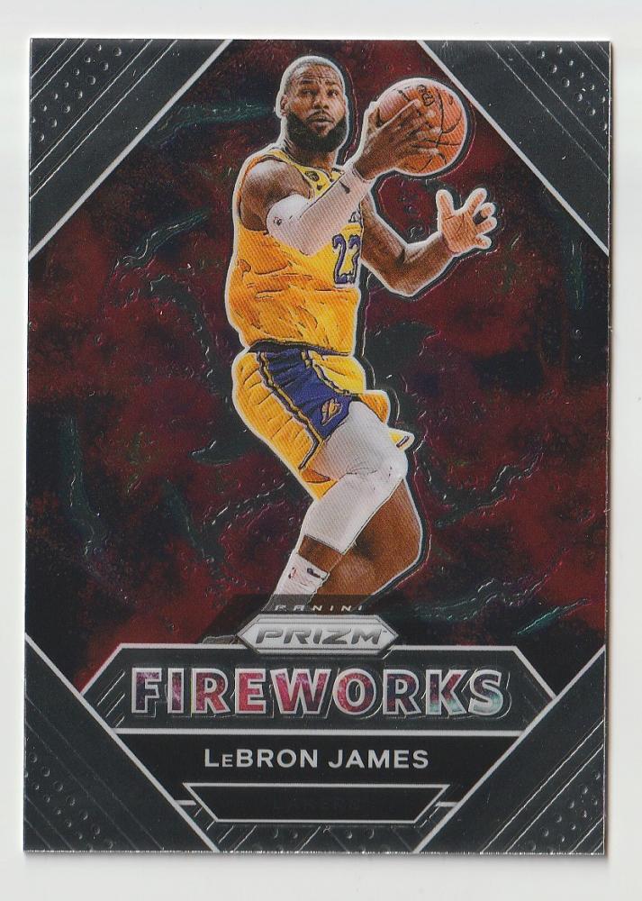 NBAレブロン Lebron James Fireworks Hyper Prizm - その他
