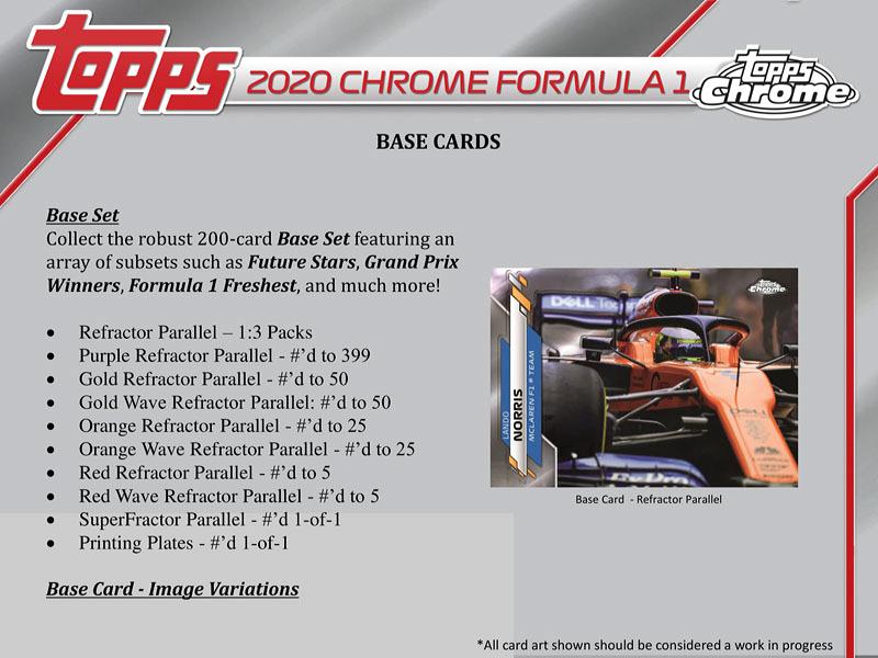 ミントモール / MINT-WEB店 (ボックス通販) / 2020 TOPPS FORMULA 1 CHROME