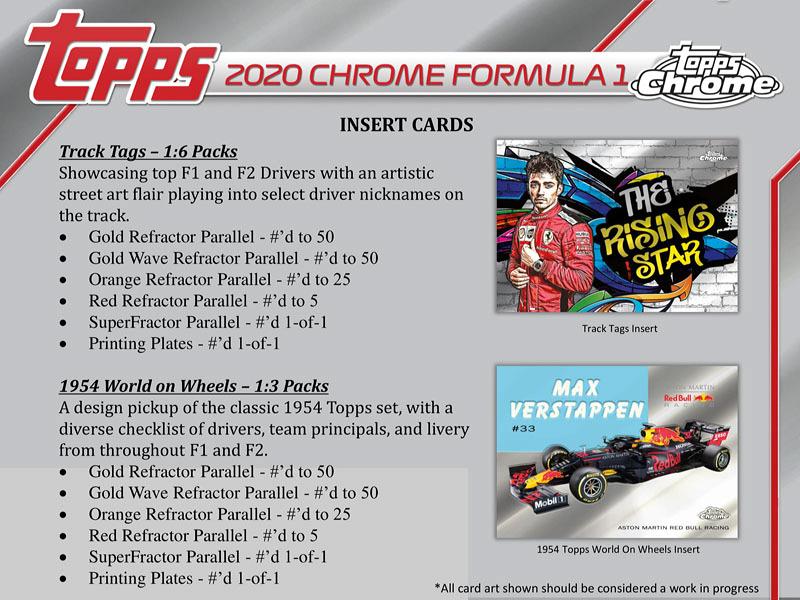 ミントモール / MINT-WEB店 (ボックス通販) / 2020 TOPPS FORMULA 1 CHROME