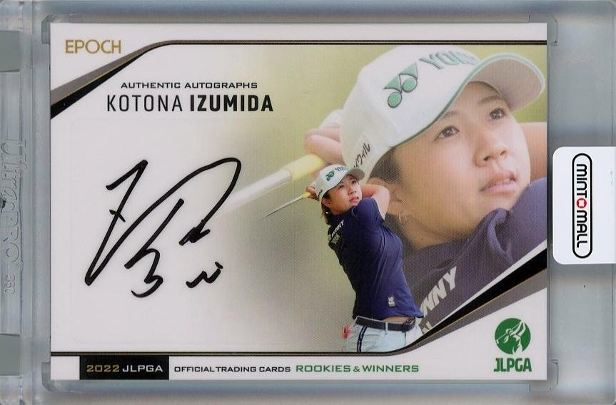 【上野菜々子/99枚限定】2022 EPOCH JLPGA 女子プロゴルフ TOP PLAYERS 直筆サイン 79/99