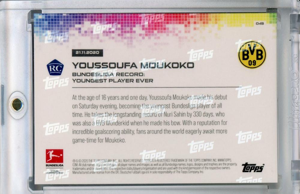 ミントモール / MINT 浦和店 / 2020 Topps Now Bundesliga Borussia