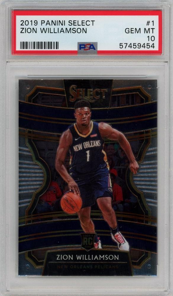 Zion Williamson rc panini select psa10おもちゃ・ホビー・グッズ