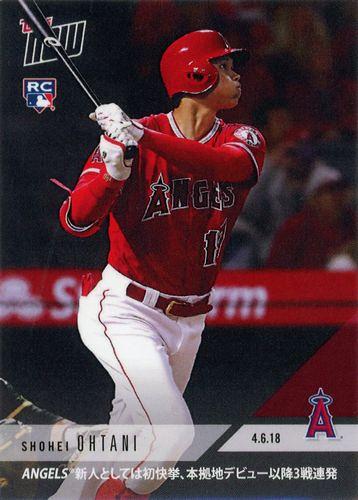 BGS10 大谷翔平 2018 Topps Now モーメント オブ ザ イヤー 純正品