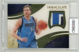 2013-14 Panini Immaculate Dirk Nowitzki Patches #5 5/41