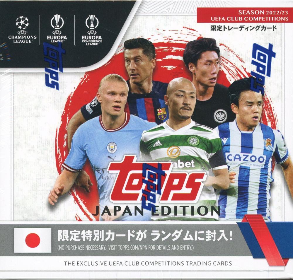 2022福袋 2022 TOPPS UEFA JAPAN EDITION 新品未開封カートン | flora