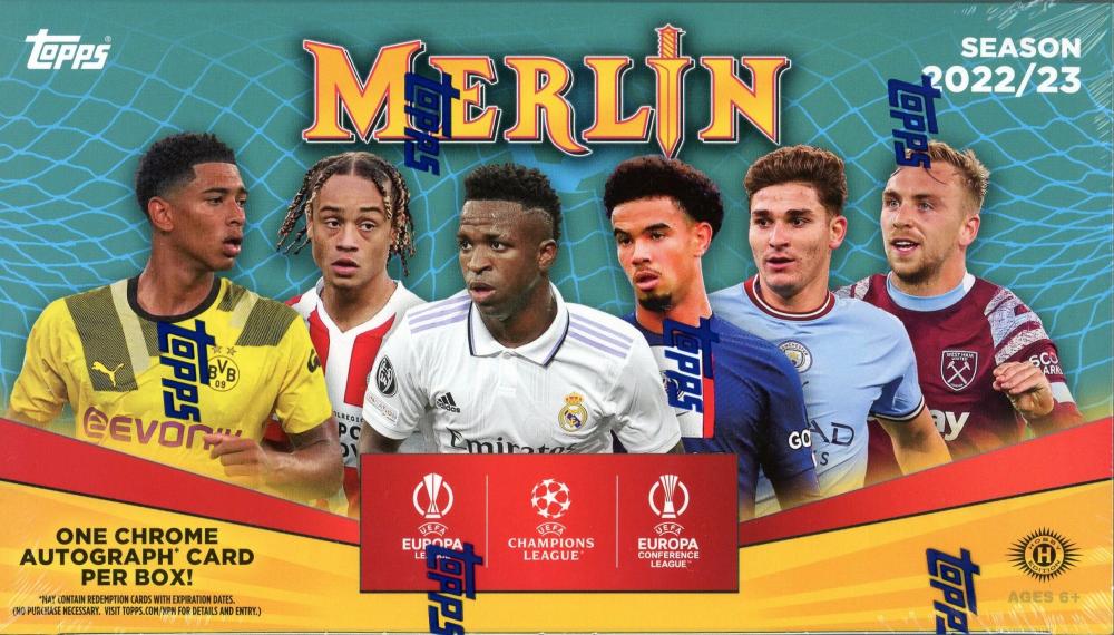 予約WUS01】Topps Merlin 22-23 UEFA Champions League Soccer