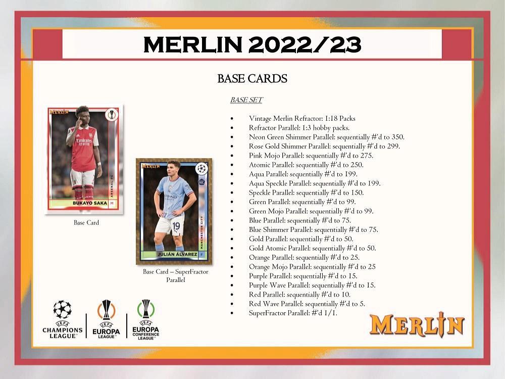 予約WUS01】Topps Merlin 22-23 UEFA Champions League Soccer