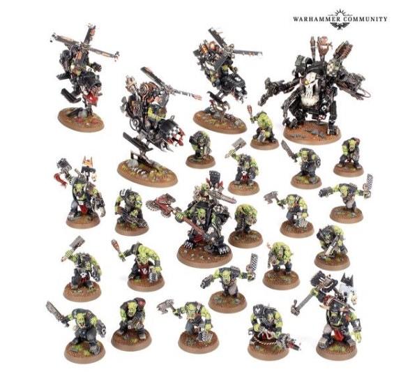 WARHAMMER コンバットパトロール オルク-