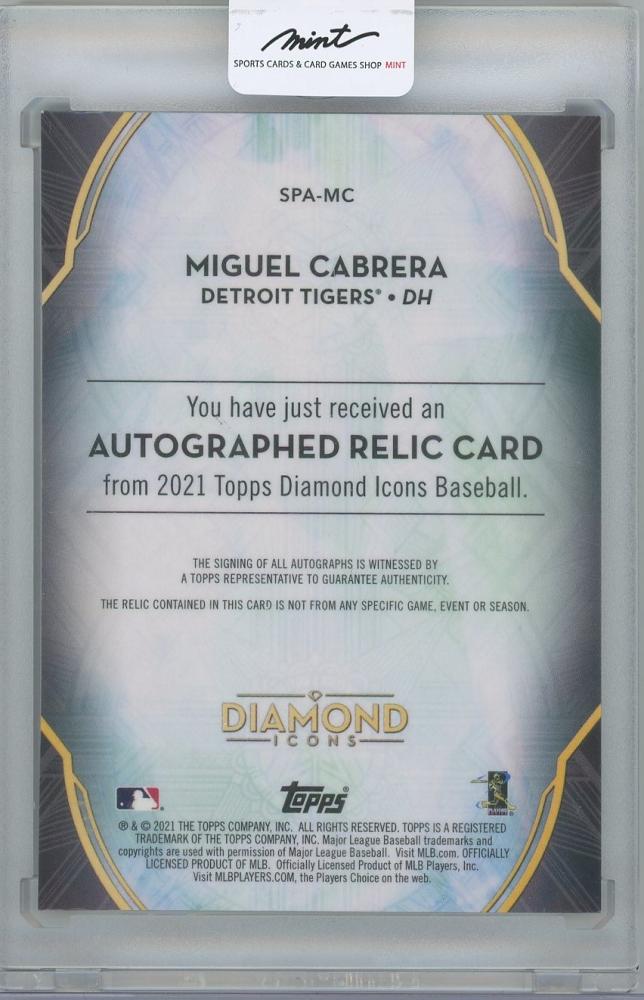 ミントモール / MINT 横浜店 / 2021 TOPPS Diamond Icons Autograph 