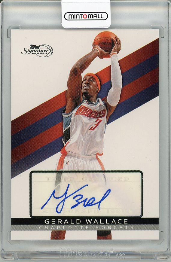 ミントモール / MINT 梅田店 / 2009 TOPPS Signature Gerald Wallace Autograph 0996/1499