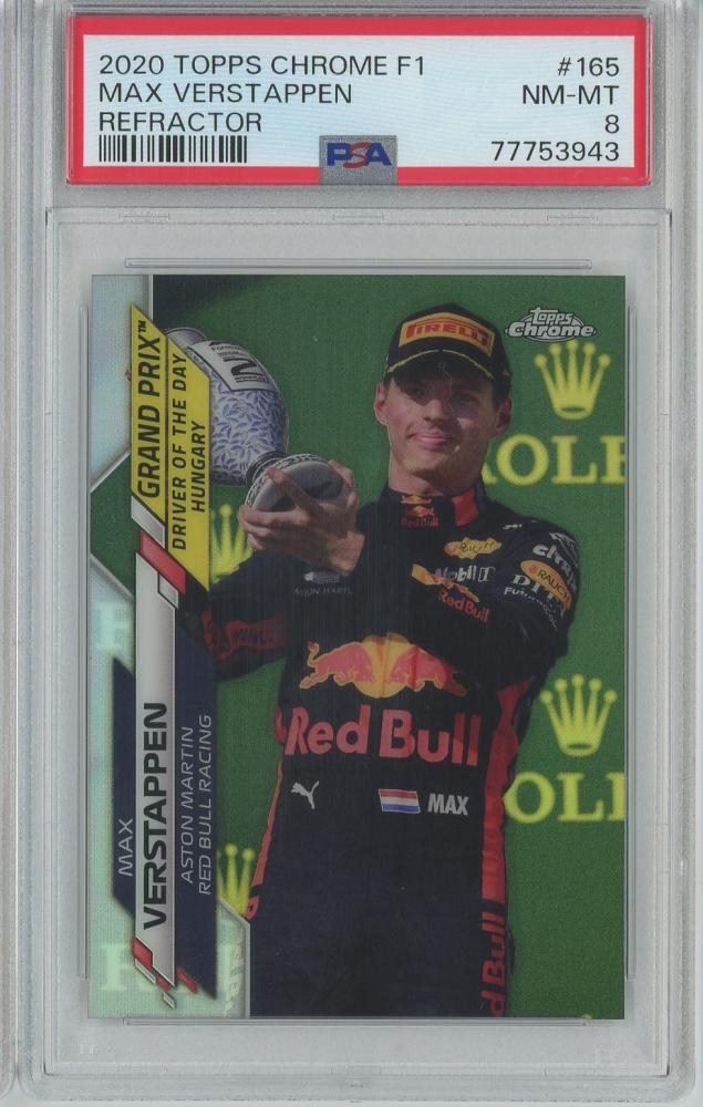 海外通販サイト マックス フェルスタッペン 2021 Topps Chrome F1 ...