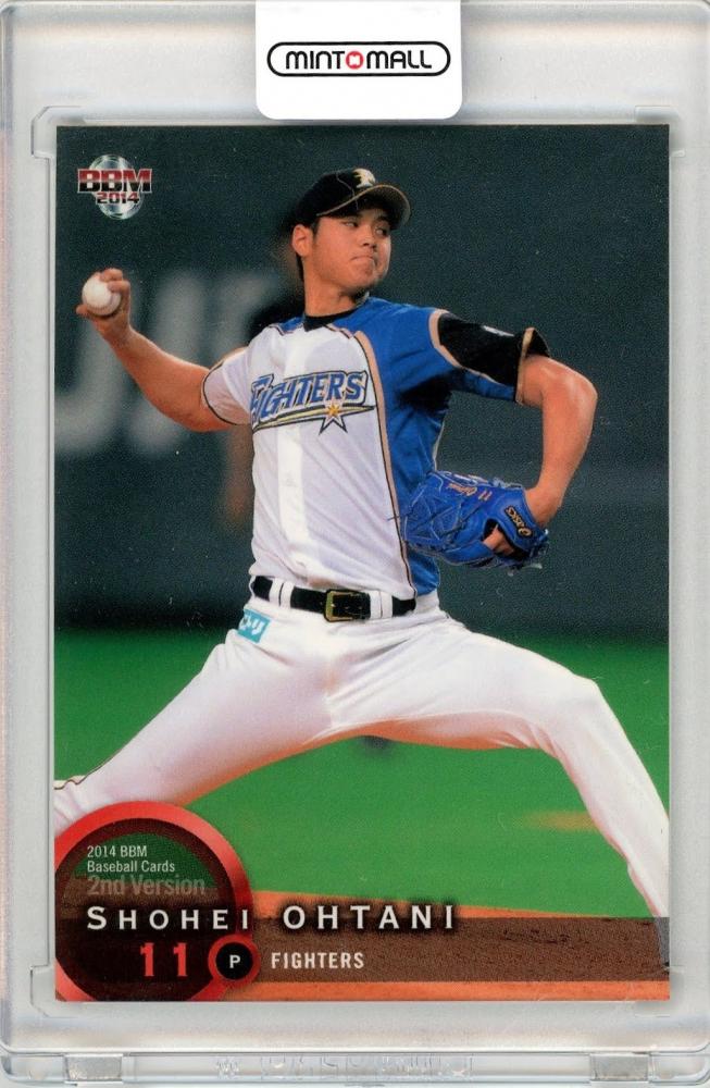 最安値に挑戦！ 大谷翔平 2014年 10勝&10本塁打記念 BBMカード 週刊 ...