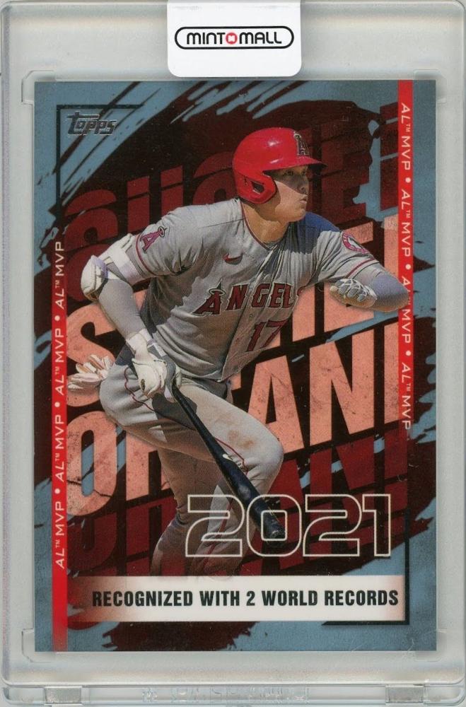 MLB 2022 topps JAPAN EDITION 大谷翔平 MVP-