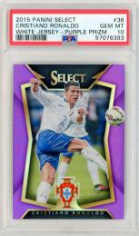 [PSA10] 2015-16 Panini Select Cristiano Ronaldo White Jersey