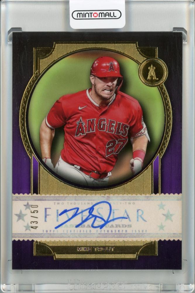 MIKE TROUT TOPPS 直筆サインカード 25シリ-