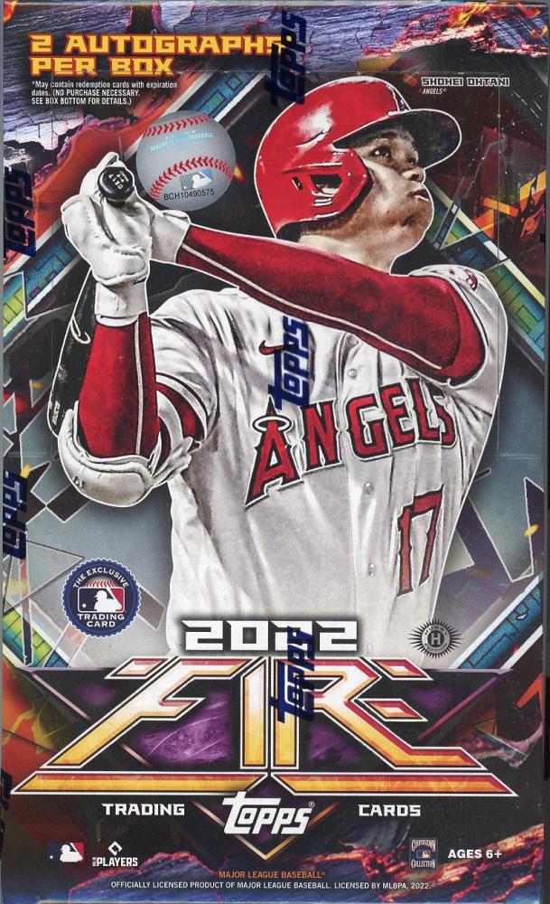 保証 MLB 2022 Topps FIRE HOBBY Collectors box fawe.org