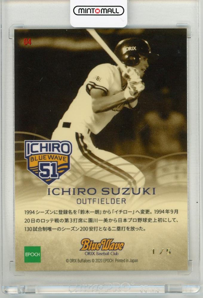 BLUE WAVE “S. ICHIRO” #51