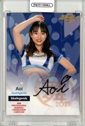 ミントモール / MINT 立川店 / 2021 BBM DANCING HEROINE 舞 bluelegends Aoi 直筆サインカード  62/90