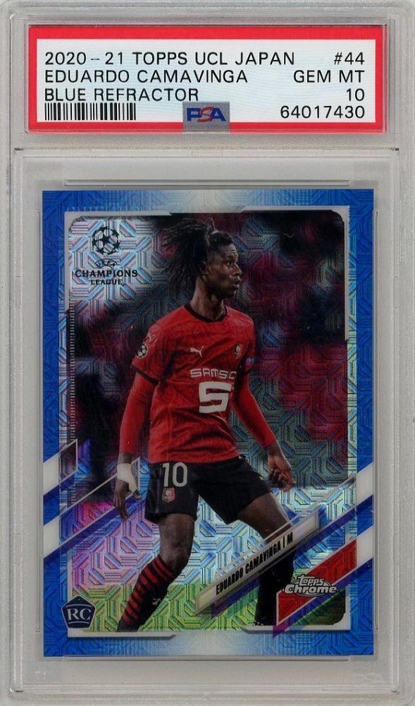 2020-21 Topps Chrome UCL Eduardo Camavinga カマヴィンガ RC