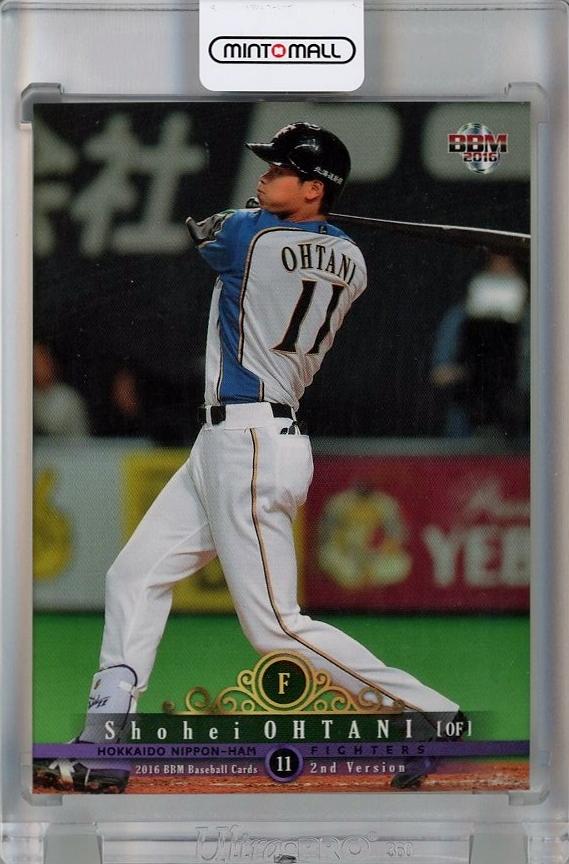 通販店大谷翔平 BBM 2016 #M03 Jersey Card PSA9 鑑定美品 ベースボール･マガジン