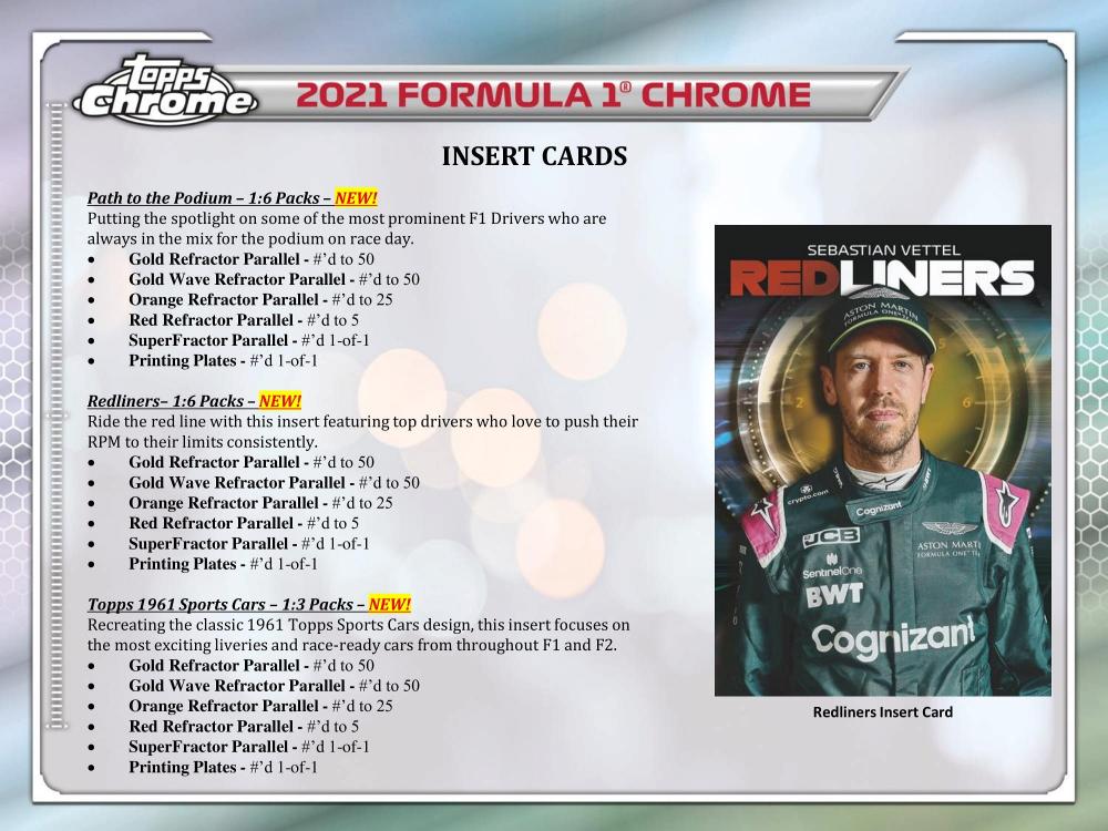 ミントモール / MINT-WEB店 / 2021 TOPPS CHROME FORMULA 1 HOBBY