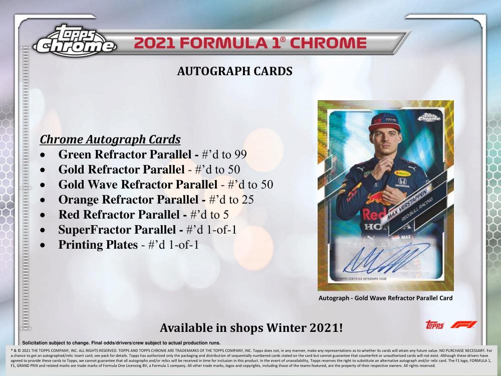 ランキング2020 2022 Lite TOPPS 未開封ボックス- CHROME F1 Chrome