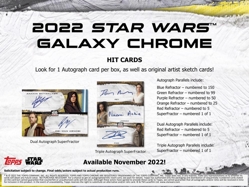 スター・ウォーズ Chrome galaxy 2022 - www.stedile.com.br