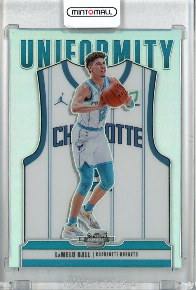 2020-21 Panini Contenders Lamelo Ball 2色selectautog