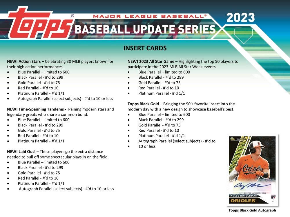 ミントモール / MINT-WEB店 (ボックス通販) / MLB 2023 TOPPS UPDATE