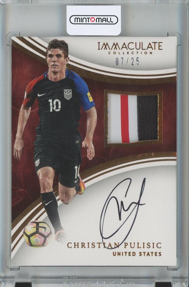 ミントモール / MINT 池袋店 / 2017 Panini Immaculate Collection Soccer Christian  Pulisic Patch Autographs Bronze 07/25