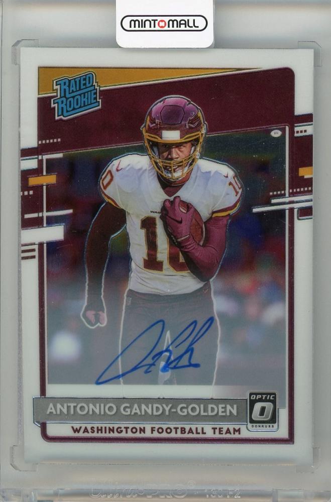 2020 Antonio Gandy-Golden Rated Rookie Optic Panini Washington Footbal