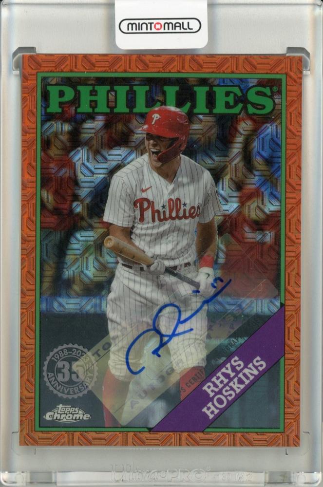 ミントモール Mint 池袋店 2023 Topps Philadelphia Phillies Rhys Hoskins Silver Pack Chrome 2225