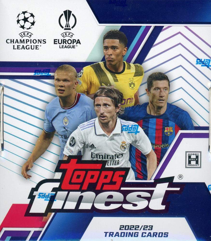 2022-23 Topps Finest UEFA CL\u0026EL Soccer ➃ - daterightstuff.com