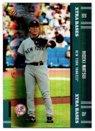 ミントモール / MINT 横浜店 / 2005 PLAYOFF Prestige Xtra Bases Green / HIDEKI MATSUI  【35/50】