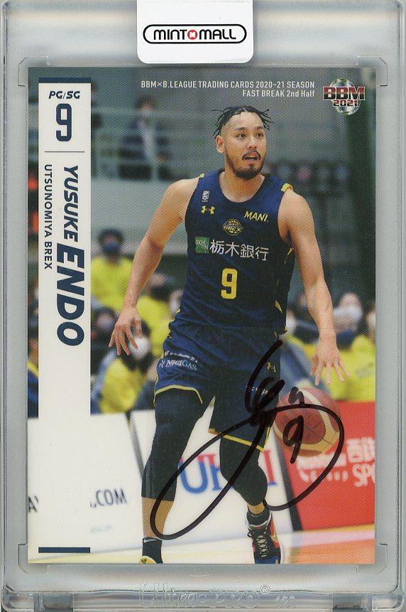 【安藤周人/名古屋ダイヤモンドドルフィンズ】BBM2021 B.LEAGUE2020-21 FAST BREAK 2nd Half 直筆サインカード　65枚限定