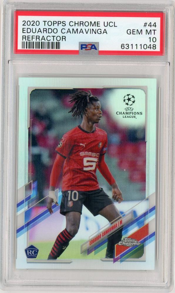 2020-21 Topps Chrome UCL Eduardo Camavinga カマヴィンガ RC