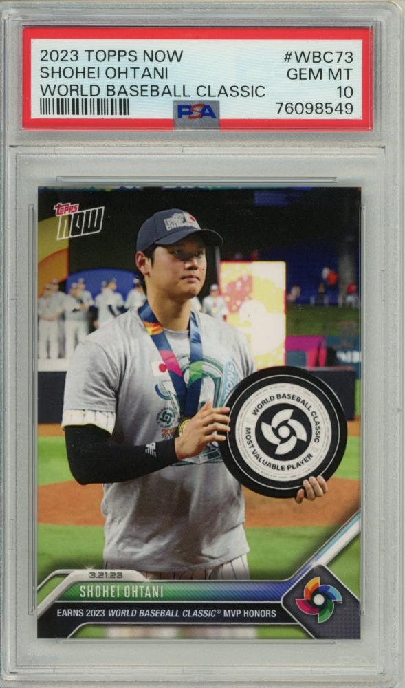 PSA10】 2023 Topps Now Team Japan▽-