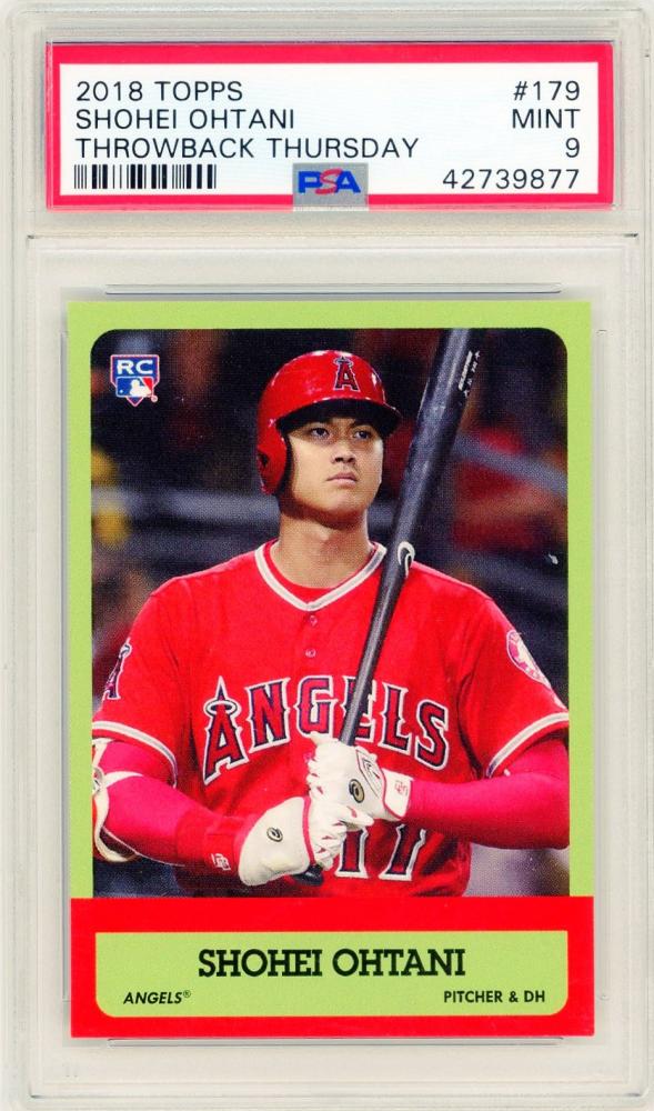 2018 TOPPS THROWBACK THURSDAY 大谷翔平 RC rc - その他