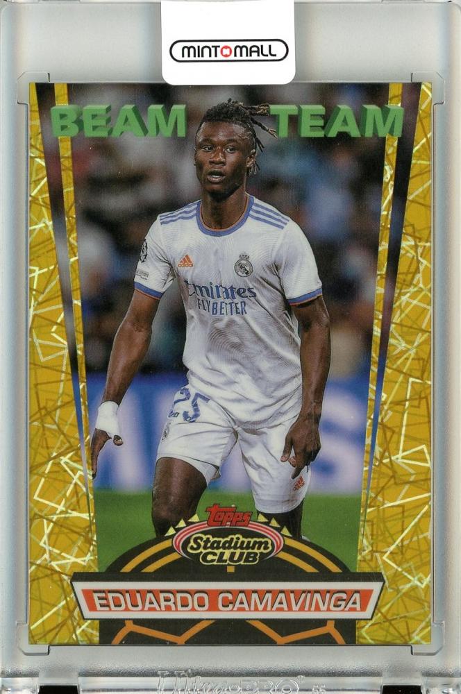 豊富な定番Eduardo Camavinga カマヴィンガ　Topps UEFA Auto レアルマドリー　Autograph その他