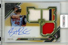 Trevor Rogers Autographed 2021 Topps Triple Threads Rookie Jersey