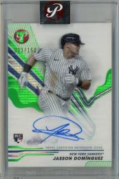 ミントモール / MINT 浦和店 / 2024 Topps Pristine Jasson Dominguez Pristine  Autographs Green Pristine #PA-JDO RC ※ケース裏面ひびあり【033/150】 New York Yankees