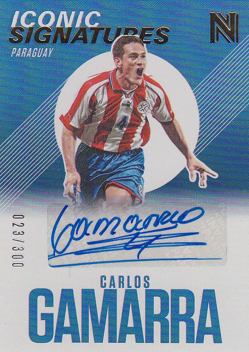 ミントモール Mint 浦和店 17 Panini Nobility Carlos Gamarra Autograph Card 023 300