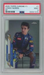 2020 topps chrome f1 角田　psa9 sapphire