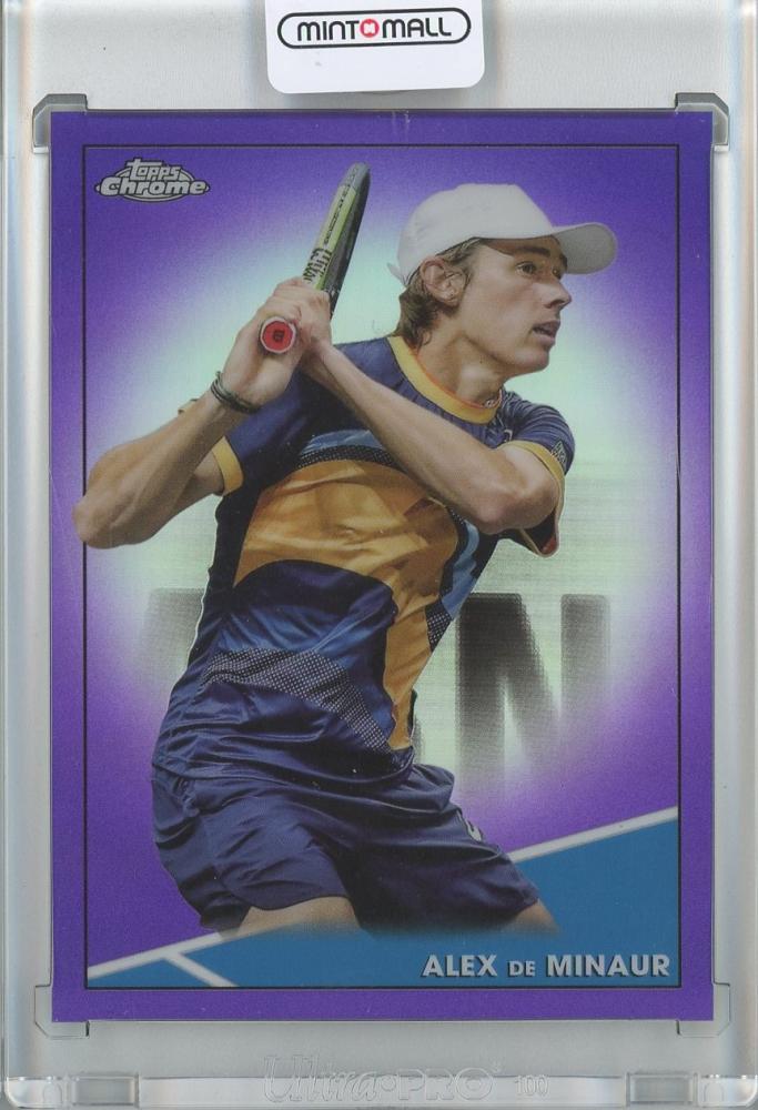 ミントモール / MINT 池袋店 / 2021 Topps Chrome Tennis Alex De Minaur Purple