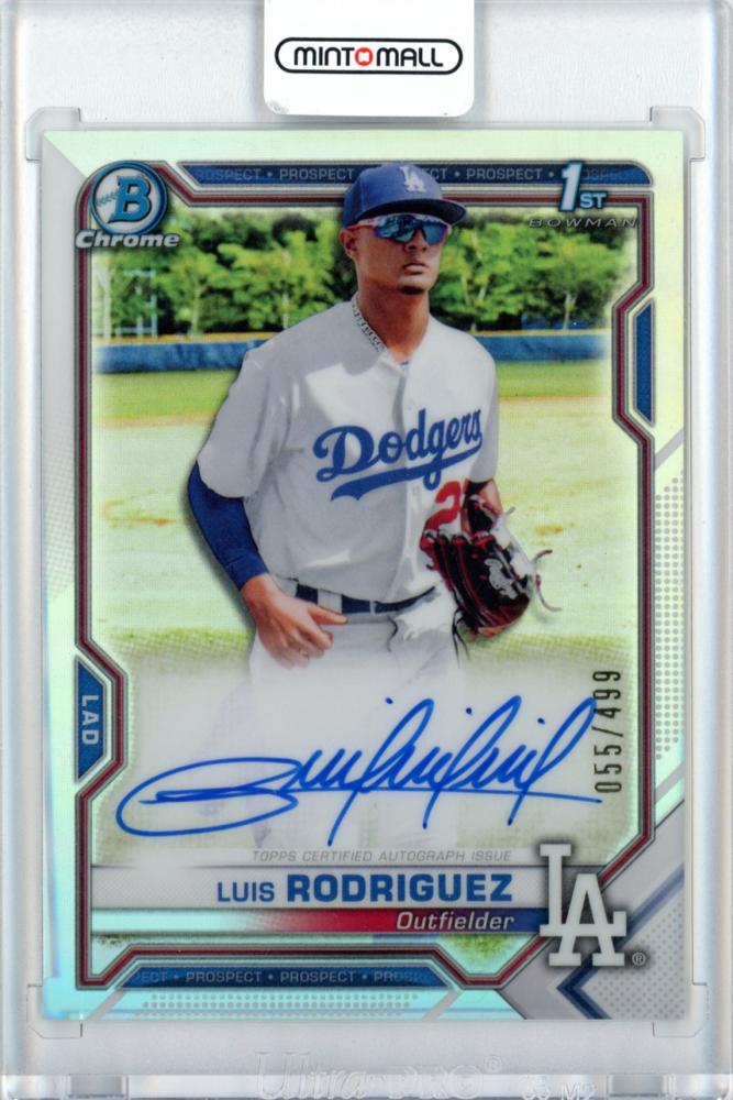 Mint Topps Bowman Chrome Baseball Autographs Luis